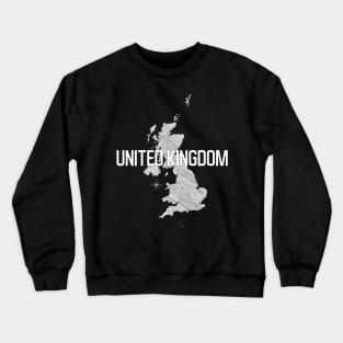 Country Wall Decor United Kingdom Black and White Art Canvas Poster Prints Modern Style Painting Picture for Living Room Cafe Decor World Map Crewneck Sweatshirt